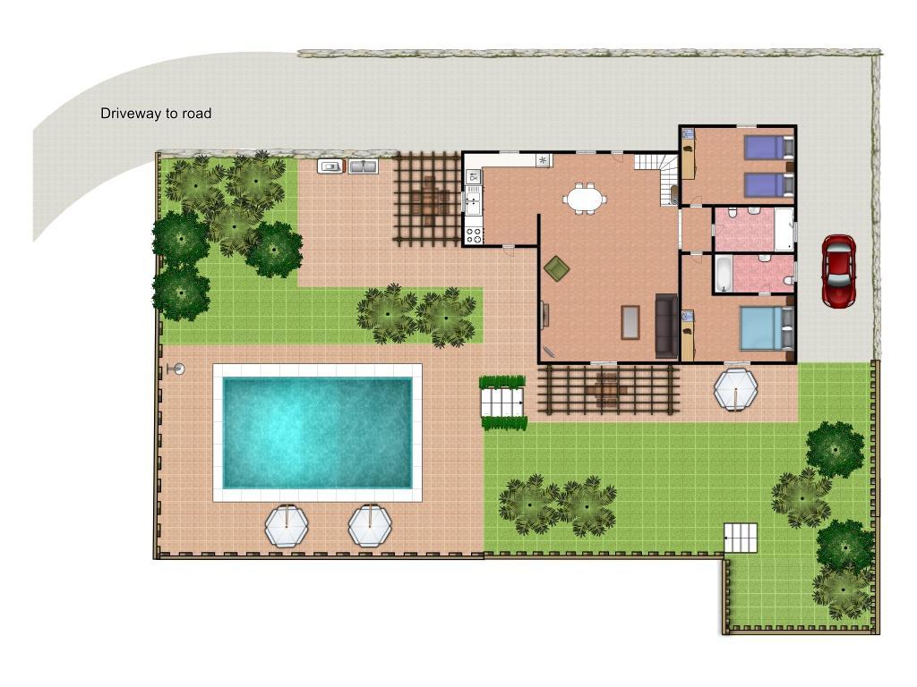Villa Malama Pyrgi (Corfu)